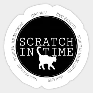 Scratch in Time Sticker